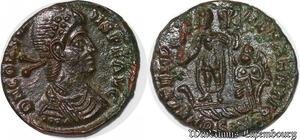 S4991 Empire Romain Constantius II à IdentifI TTB + / SUP -> Faire Offre