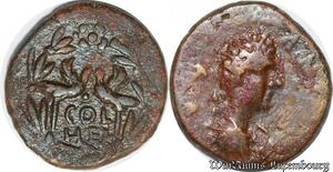 S5004 Syria Coele-Syria Heliopolis Caracalla Col Hel deux aigles AD 198-217