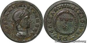 S5012 Rare ! Centenionalis ou Nummus Constantin II Caesar Savie Siscia 324 SUP