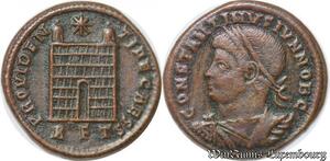 S5016 Rare Follis Constantine 2 Caesar Siscia Providentiae Caess RFT 316-337