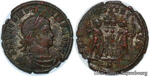 S5064 Nummus Constance 2 (8/11/324-3/11/361) Rome Glor-Ia Exerc-Itvs Rbt