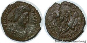 S5082 Nummus Constantius Constance II 354 Alexandrie - Faire Offre