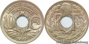S5129 France 10 Centimes Lindauer 1917 Absolument FDC !- Faire Offre