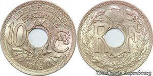 S5130 France 10 Centimes Lindauer 1918 Absolument FDC !- Faire Offre