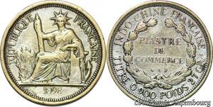 S5166 Fake Indochine Francaise Piastre Commerce1898 a Paris - Faire Offre