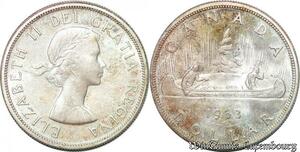 S5173 Canada 1 Dollar Elizabeth II 1963 Argent Silver - Faire Offre