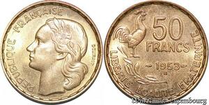 S5199 France 50 Francs Georges Guiraud 1953 B Beaumont Le Roger SPL - Faire Offre