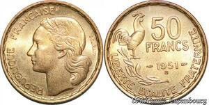S5201 France 50 Francs Georges Guiraud 1951 B Beaumont Le Roger SPL - Faire Offre
