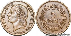 S5217 France 5 Francs Lavrillier 1946 C Castelsarrasin -&gt; Faire Offre