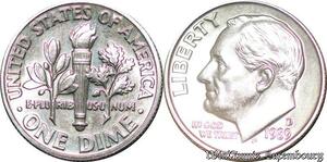 S5280 USA 1 Dime Roosevelt 1989 D Denver FDC ! - Faire Offre