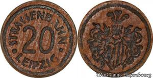 S5315 Allemagne Leipzig 20 Pfennig Strassenbahn Sachsen - Faire Offre