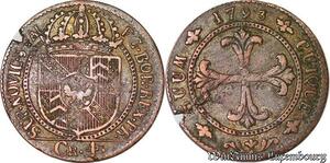 S5375 Suisse 4 Kreuzer 1793 Neuenburg Neuchatel Preußen Friedrich Wilhelm II