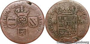 S5394 Belgien 1 Liard 1710 Brabant Namur Philippe II von Spanien >M offer