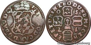 S5399 Belgium Liège John Theodore Of Bavaria 1744-1763 Liard 1750