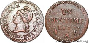 S5420 France 1 Centime Dupré An 7 A Petit 7 - Faire Offre