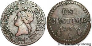 S5456 France 1 Centime Dupré An 6 36/50 Perles - Faire Offre