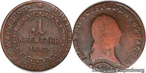 S5483 Allemagne Autriche Osteeich 1 Kreuzer Franz II 1812 B - Faire Offre