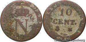 S5492 France 10 Centimes Napoléon La Rochelle H- Faire Offre