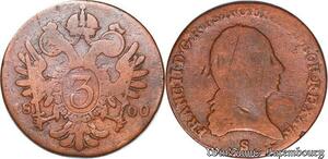 S5505 Austria Osterreich 3 Kreutzer Franz II 1800 S Schmöllnitz - Faire Offre
