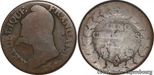 S5523 Rarissime France 5 Centimes Dupré Fauté Barbichette A Paris - Faire Offre