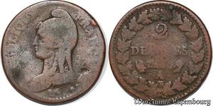 S5609 Rare 2 Décimes Dupré An 4 A Paris - Faire Offre