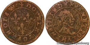 S5705 Rare France Double Tournois Paris Henri IV - Faire Offre