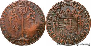 S5706 Rare France Jeton Token Henri II Loaine 1594 Loth Marchio ->Faire Offre