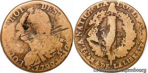 S5719 Contitution 6 Deniers Louis XVI François 1792 I Limoges - Faire Offre