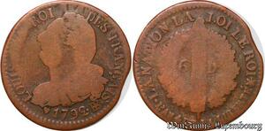 S5721 Rare Constitution 6 Deniers Louis XVI 1792 BB Strasbourg - Faire Offre