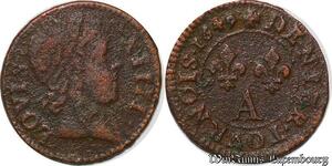 S5781 France Denier Tournois 1 Louis XIV649 A Paris - Faire Offre