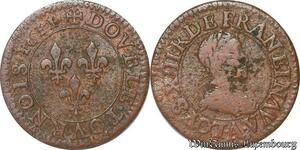 S5822 Louis XIII Double Tournois 1611 A Paris - Faire Offre