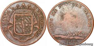 S5870 Jeton Bourgogne Royal Louis XV Comitia Burgundiae Commission des libertés