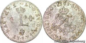 S5871 USA Colonial 2 Sols Louis XV 1762 BB Strasbourg - Faire Offre