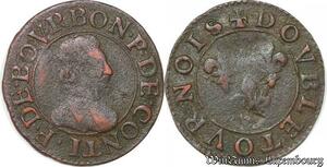 S5902 Château-Regnault François de Bourbon-Conti 1605-1614 Double tournois