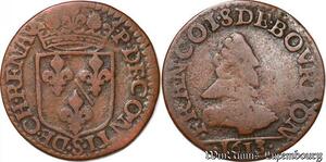 S5948 Rare Principauty Chateau-Regnault François Bourbon Liard Type 2 1613