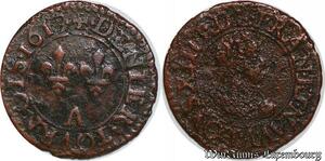 S5967 Denier Tournois Louis XIII 1617 A Paris - Faire Offre