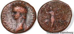 S5998 Circa 41-50 Ti Clavdivs Caesar P M Tr P Imp Bare Head Minerva