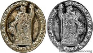 S8788 France Unique Matrice Matrix Seal Langres Haute-Marne 1880's ->Make offer