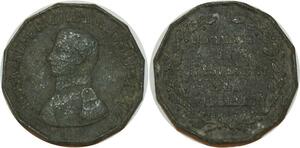 O8131 Médaille Général Bertrand 1772 1884 Hommage Dévouement Fidélité