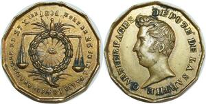 O8192 Médaille Franc Maçonnerie Garnier-Pagès Député Sarthe 1848 -> M offer