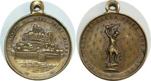 O8221 Médaille Pélerinage Saint Michel Archange Priez pour Nous SUP ->M offre