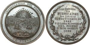 O8305 Argentina Del Puerto La Plata La Provincia Buenos Aires 1883 AU ->M offer