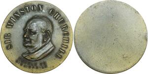 O8312 British Medal Sir Winston Churchill Cercle du Bibliophile ->Make offer