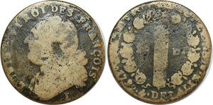 O8339 France Constitution 12 Deniers Louis XVI An 4 François 1792 I Limoges