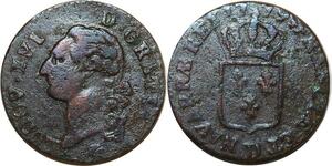 O8358 Rare France Sol Louis XVI 1779 D Lyon ->Make offer