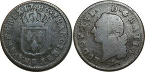 O8372 France Sol Louis XVI 1786 R Orléans ->Make offer