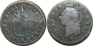 O8377 France Sol Louis XVI 1786 R Orléans ->Make offer