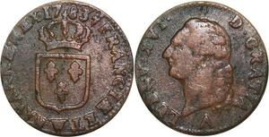 O8388 France Sol Louis XVI 1783 W Lille ->Make offer