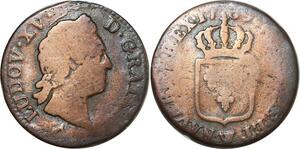 O8458 France Sol Louis XV Vieille Tête 1769 W Lille ->Make offer