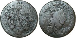 O8498 France Liard Louis XIV 1656 E Meung sur Loire ->Make offer